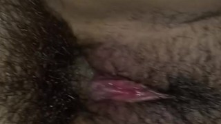 Horny stepsister jumps on my dick like a porn actress when her mother is not there, part 1