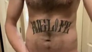 MankiniMan solo masturbation vlog 1