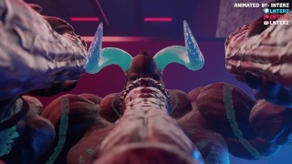 Behemoth Gloryhole Hyper Growth Animation