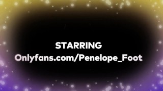 Amateur Girlfriend Footjob Toejob with big cumshot