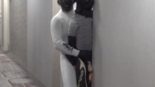 enemy agent humping a dummy in hotel hall