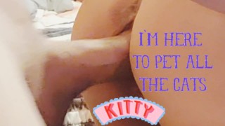 MILF Neighbor Comes by for a Quick Pussy Fuck