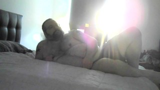 Blissful backside brimming in the afternoon glare from a chuffed chaser