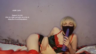 JUDE LYNX — KINK PLAY FACE FUCKING WITH MASK