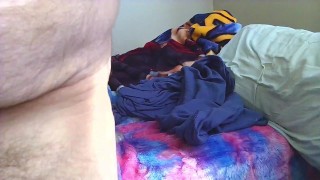 Young Guy Loves Being Milked! Moaning, CumShot! xD