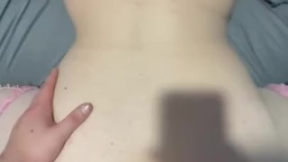 POV: Fucking big butt twink while he moans for more( full vid on only fans thustin69)