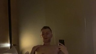 Feet licking, blowjobs and bareback fuck with my stepbro