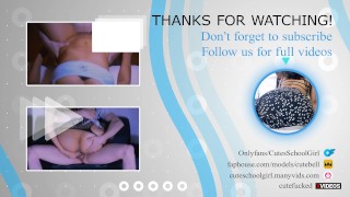 La colegial más popular de la escuela sedujo a su profesor para tener una noche inolvidable en su do