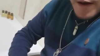 Boy masturbation in Hotel +18