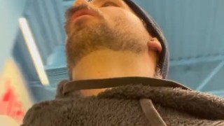 Cute guy gets gas with a massive butt plug in his ass