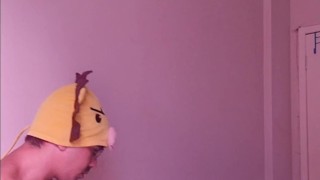 Helping to fuck. Nerd watching hentai and roleplay w the cene