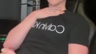 British lad cums