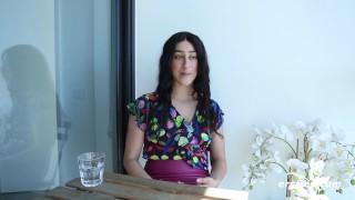 Ersties - Dark Haired Babe Toys Her Ass While Playing With Her Pussy