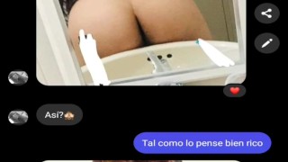 CAJERA DEL OXXO ME MANDA WHATSAPP Y COJEMOS
