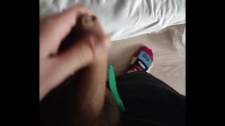 that was the most pleasure jerking off that I've ever did (loud moaning, big load, shaking orgasm)