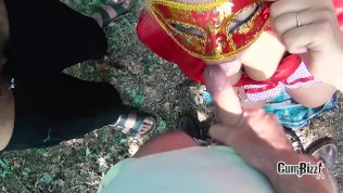 Bukkake Dogging cumslut