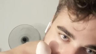 Blowjob training with my dildo - Beepied