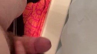 Ruined Orgasm All Over stepsister's Shower Curtain - Hands Free