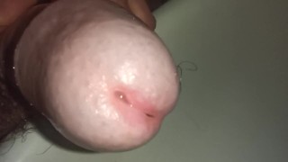 morning playing with my foreskin