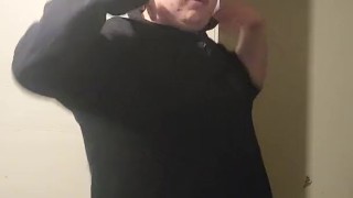 21 Year old Strips and Masturbates to almost completion