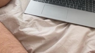 I’m their manager wearing my wife’s used panties… they can only see my top half, I hope…