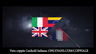 MOGLIE ITALIANA TROIA SCOPA DAVANTI AL MARITO: ANALE SELVAGGIO - vero cuckold amatoriale italiano.