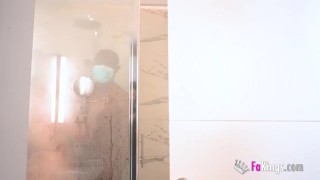 A sexy survey to random guys ends up in HOT SEX thanks to sexy Gigi Lust!