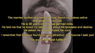 Friend's Married Brother Wants A Blowjob