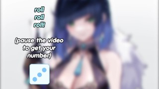 Gamble your orgasm with Yelan JOI (femdom, feet, edging, domination, genshin impact, joi challenge)