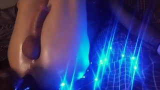 The CUM Dripped Down on the DILDO Fucking it back in my ASSHOLE