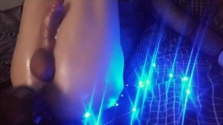 The CUM Dripped Down on the DILDO Fucking it back in my ASSHOLE