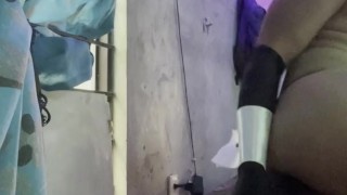 Posh bunny boy has fun with a BBC