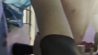 Posh bunny boy has fun with a BBC 2