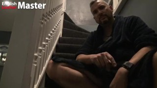 Uncut stepdad catches sissy coming home late and gets the cross dresser to perform PREVIEW