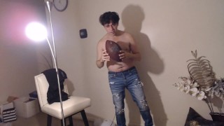 Hottest Male Quarterback Stripper MAOLO!