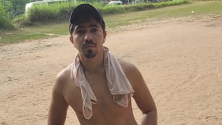 Outdoorn exhibitionist before jerking of check my 0nlyf4n5