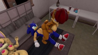 Sally and Sonic