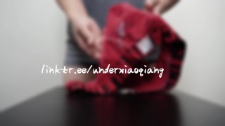 Cumstomized Cum Filled Cum Shot 3 Times onto One Underwear