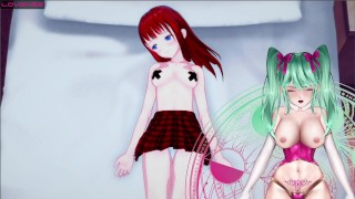 Vtuber & Voice Actor Mystic Gets Vibrated While Making Koikatsu Animations (Fansly Stream Clip)