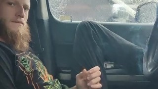 Having a morning smoke and stroke 😘