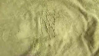 Jerking off cumshot with prostate anal toy