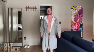 Nick Charms worships Colt Spence for breakfast