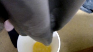 pissing clothes again