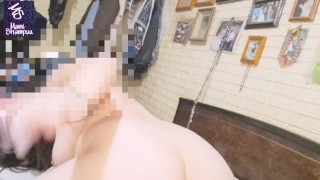 POV tu esposa caliente te chupa la verga para que te la cojas