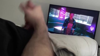 Masturbation devant cyberpunk V