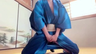 【ガチイキ】浴衣イケメン・手コキで気持ちよくなり過ぎてヤバイw