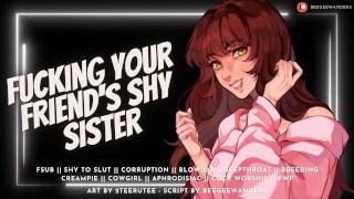 Fucking your Best Friend's Sister at His Party || Audio Roleplay [Female for Male]