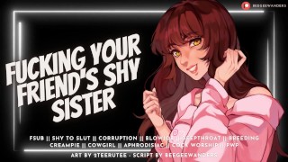 Fucking your Best Friend's Sister at His Party || Audio Roleplay [Female for Male]