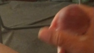 Stroking to cumshot