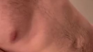 Irish Hung Jock Strips In Public Shower, Pisses All Over Himself & Cums Hard